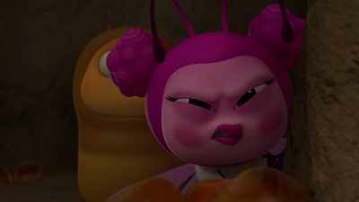 [groans angrily, gasps] - Larva Family