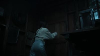 -(groans)
-(bangs on door) - American Horror Story