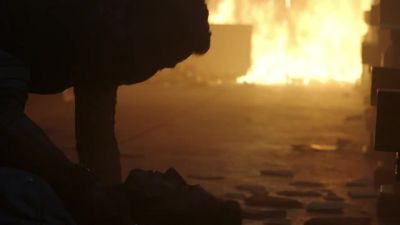 (groans)
Fi-Fire. - The Resident