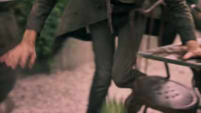 -[GROANS]
-[GRUNTS] - The Watch