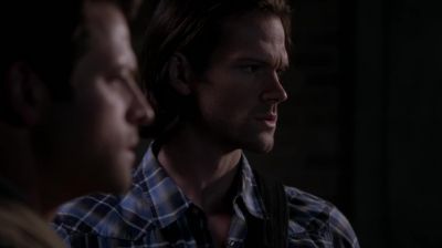 [ Groans hoarsely,
exhales sharply ] - Supernatural