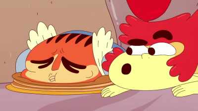 [groans]
I don't feel so good. [coughs] - ThunderCats Roar