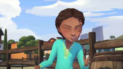[groans] I give up. I'm going for a ride. - Spirit: Riding Free