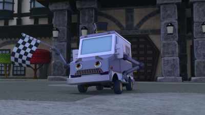 [groans] I hope this storm
doesn't cause any problem - Mighty Monsterwheelies