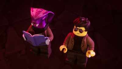 [groans] Intent to breach water.
Intent to breach walrus. - LEGO Ninjago: Dragons Rising