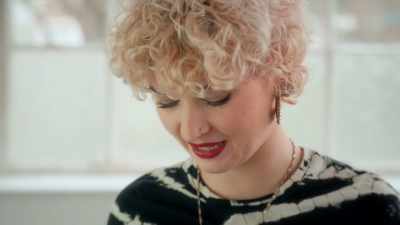[groans] Is it enough, though? I feel like
maybe pink is more eye-catching. - Glow Up: Britain's Next Make-Up Star