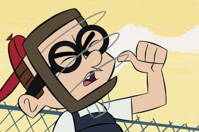 - (GROANS)
- (LAUGHING) - Johnny Test