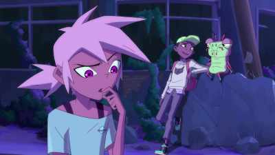 [groans]
Oh, what do you think, Mandu? - Kipo and the Age of Wonderbeasts