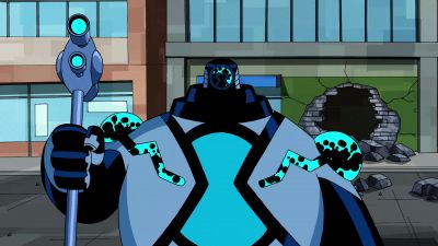 [ GROANS ]
OHH, THIS DWEEB IS MINE. - Ben 10: Omniverse