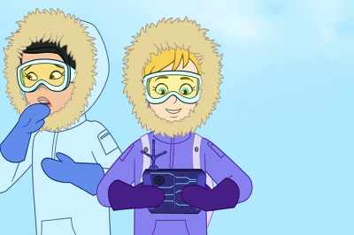 [groans] Really? Can we go back
to the mammoths, please? - The Magic School Bus Rides Again