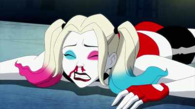 [groans] - Harley Quinn