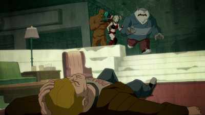 [groans] - Harley Quinn