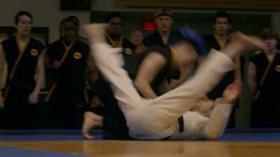 (GROANS) - Cobra Kai