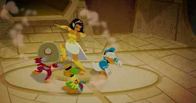 (groans) - Legend of the Three Caballeros