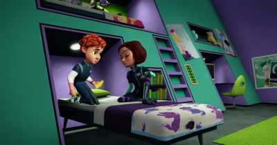 [groans] - Spy Kids: Mission Critical