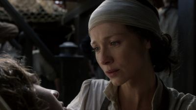 - [ groans ]
- Shh. - Outlander