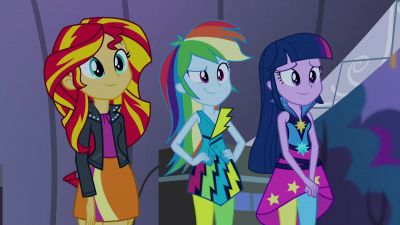Groans Trixie's okay - My Little Pony: Equestria Girls   Rainbow Rocks