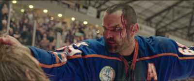 - (GROANS WEAKLY)
- No. - Goon: Last of the Enforcers