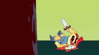 [GROANS] What gives...
[STAMMERING] Whoa. Ah! - ThunderCats Roar