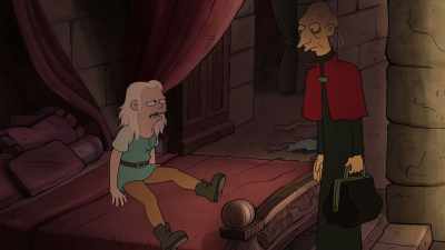 [groans] What... what happened? - Disenchantment