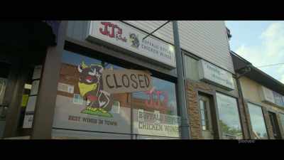 Grocery stores are stripped
bare. Restaurants are closed. - Sprung