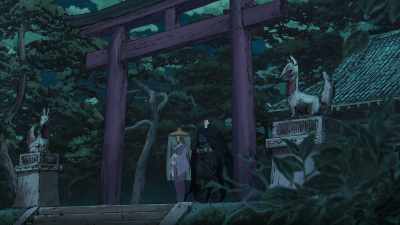 Grodd delayed me, - Batman Ninja