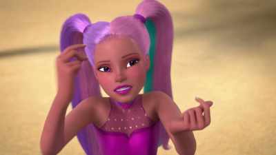 Grounded!
[fingers snapping] - Barbie: A Touch of Magic