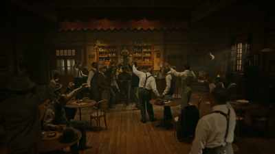 [group cheering
and chanting] - The Porter