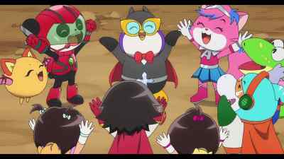 [group cheering] - Ryan's World the Movie: Titan Universe Adventure
