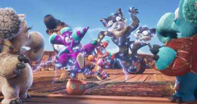 - Group hug! Yay!
- No, no, no, no, no! - Two by Two: Overboard!