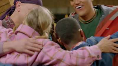 Group hug. Yes!
Ah, look at that. Well done, you. - Handmade: Britain's Best Woodworker
