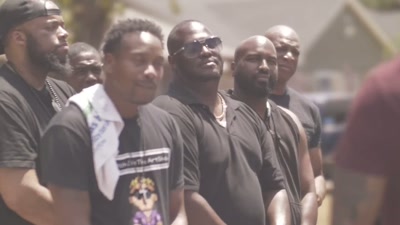 (group laughing) - Homeboys