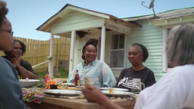[group laughing] - Searching for Soul Food