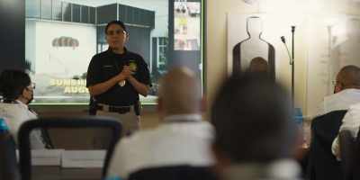 Growing up, how many of you guys - Navajo Police: Class 57