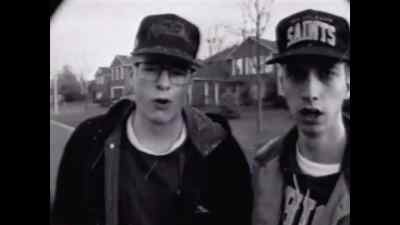 ♪ Growing up in my neighborhood
Never doing no good ♪ - This Is the Tom Green Documentary