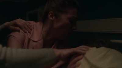 -[growling]
-[aide whimpering, crying] - Haunted