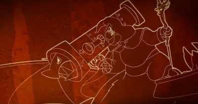 -(growling)
-(blasts) - Legend of the Three Caballeros