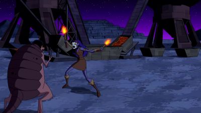 >> [ GROWLING ]
>> [ GRUNTS ] - Ben 10: Omniverse