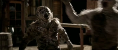 [growling and neighing
continues] - Night of the Tommyknockers