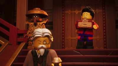 [growling, rock-grinding noises] - LEGO Ninjago: Dragons Rising