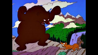 (growling) - The Simpsons