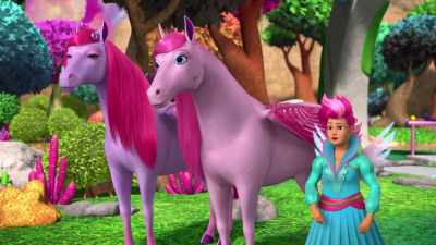 [growling] - Barbie: A Touch of Magic