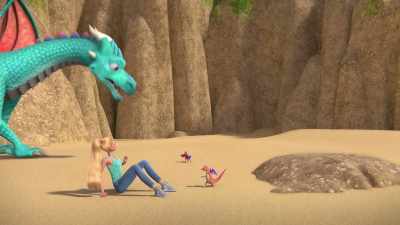 [growling] - Barbie: A Touch of Magic