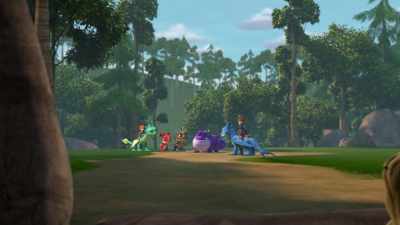 [growling] - Dragons: Rescue Riders: Hunt for the Golden Dragon