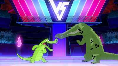 - [growling]
- [screaming] - Teen Titans Go! Vs  Teen Titans