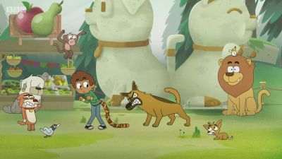 GROWLING - Boy Girl Dog Cat Mouse Cheese