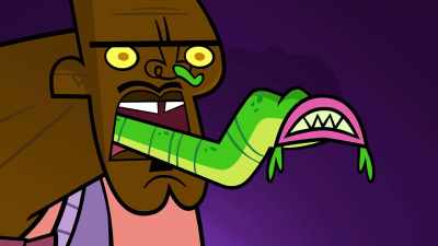 (Growls)
(All scream) - Total DramaRama