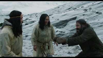 -[GROWLS]
-[BOTH LAUGH] - The North Water