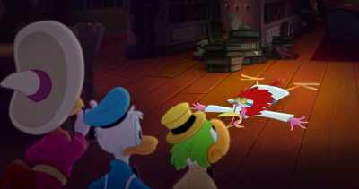 (growls, chatter) - Legend of the Three Caballeros