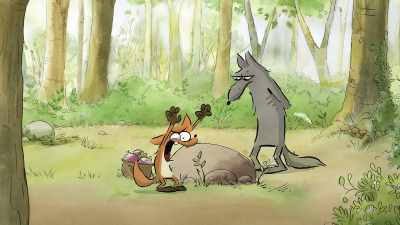 [Growls, coughs] - The Big Bad Fox and Other Tales